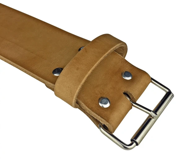 Dominion 4-Inch Single Ply Leather Belt - Image 4