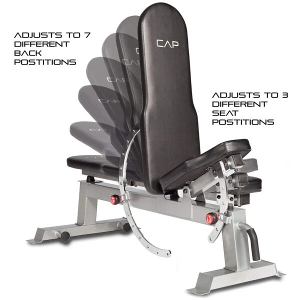 CAP Deluxe Utility Weight Bench - Image 4