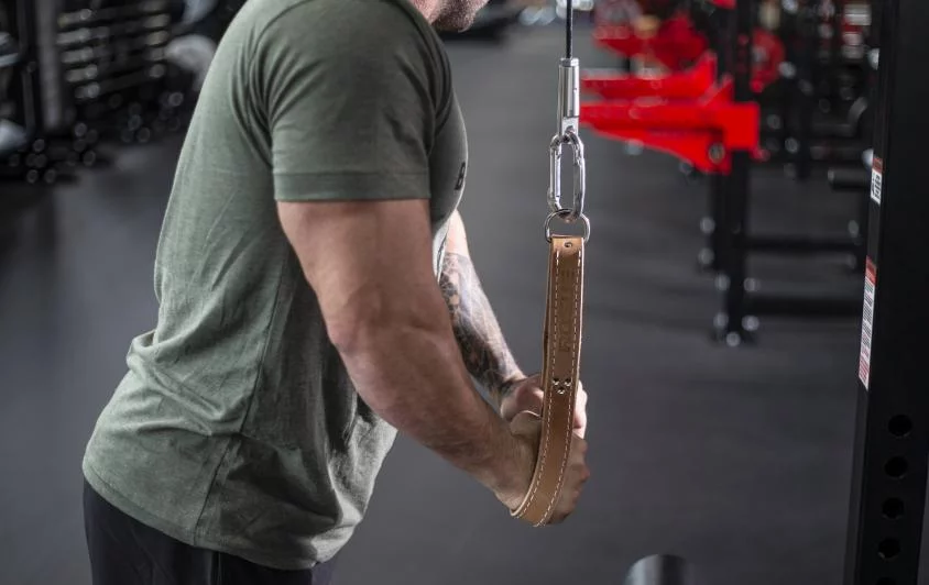 Pioneer Leather Tricep Strap - Image 2