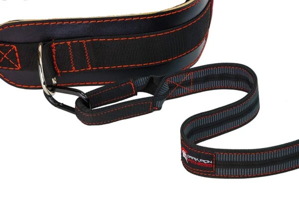 Dark Iron Fitness Leather Dip Belt - Image 2