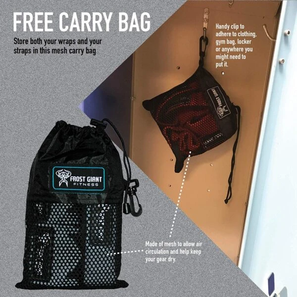 Frost Giant Fitness Lifting Straps - Image 7