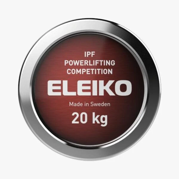 Eleiko IPF Powerlifting Competition Bar, NxG 20KG - Image 3