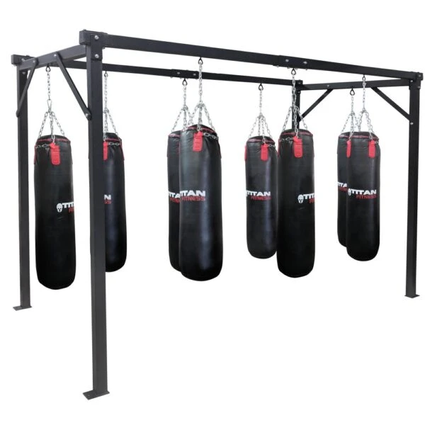 Titan Heavy Duty 8 Bag Boxing Stand - Image 12