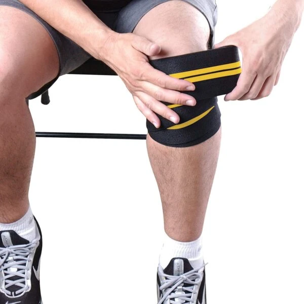 CAP Barbell Elastic Knee Wraps - Image 3
