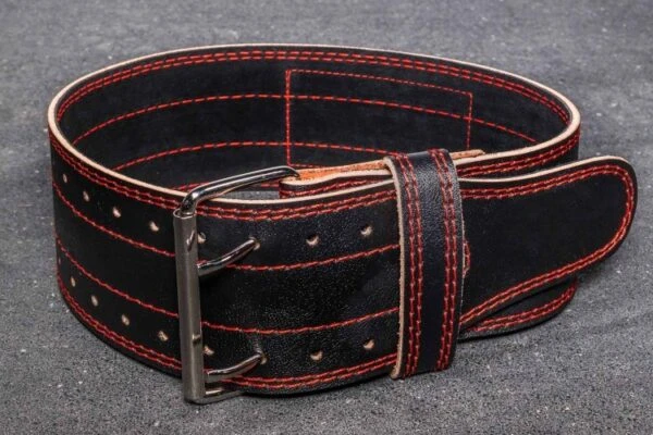 REP 4-Inch Black Leather Lifting Belt - Image 5