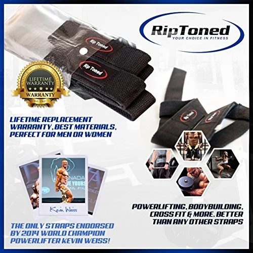 Rip Toned Lifting Wrist Straps - Image 7
