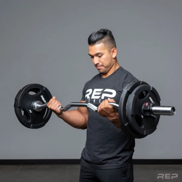 Rep EZ Curl Barbell - Image 3
