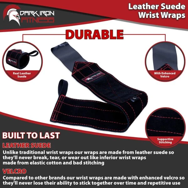Dark Iron Fitness Wrist Wraps - Image 6