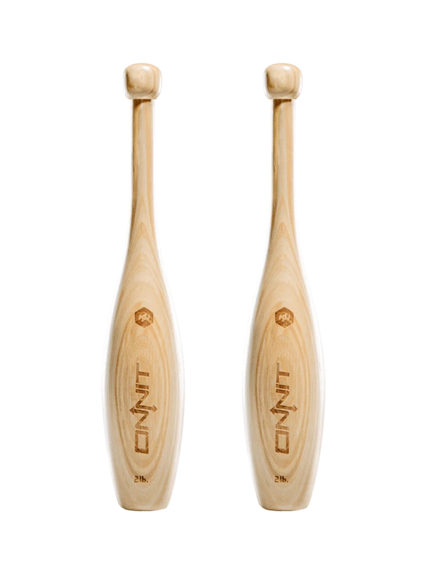 Onnit Wooden Indian Clubs
