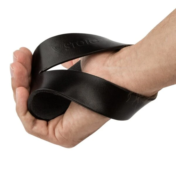 Stoic Olympic Leather Lifting Straps - Image 2