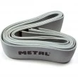 Metal Silver Knee Wraps
